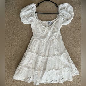 White Princess Polly dress 2